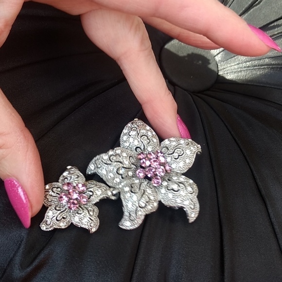 Grand dame's Vintage dangle broach - Picture 5 of 5